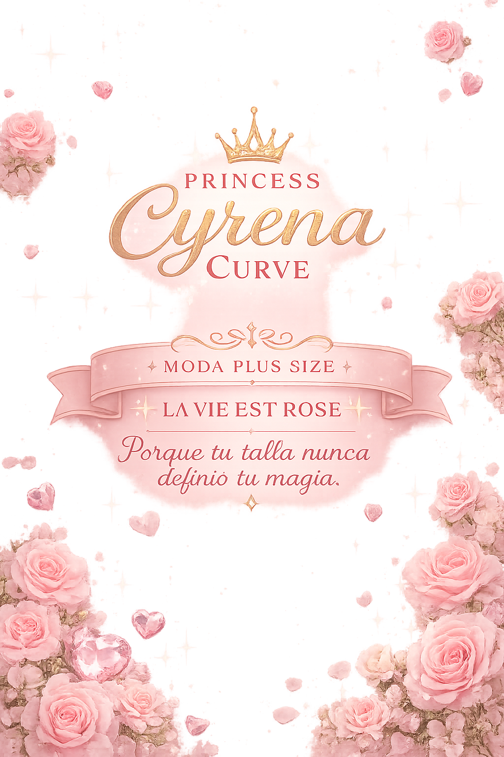 👑 PRINCESS CYRENA CURVE 👑 La vie est rose 🌹