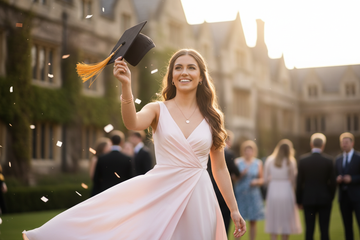 ✨ Guía para elegir el vestido perfecto para tu graduación 👑