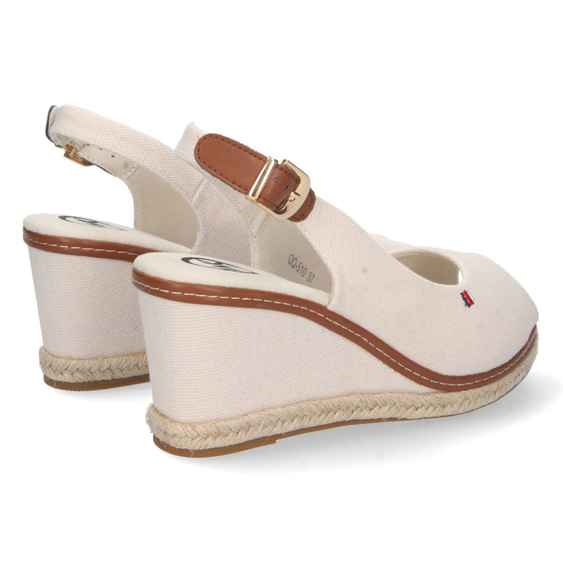 Sandalias Blancas Mujer Elegantes Verano