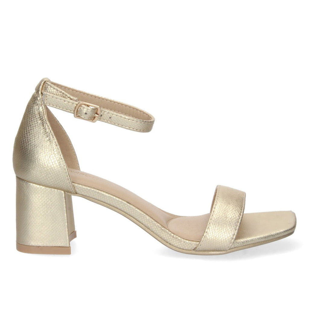 Sandalias Doradas Mujer Elegantes Fiesta