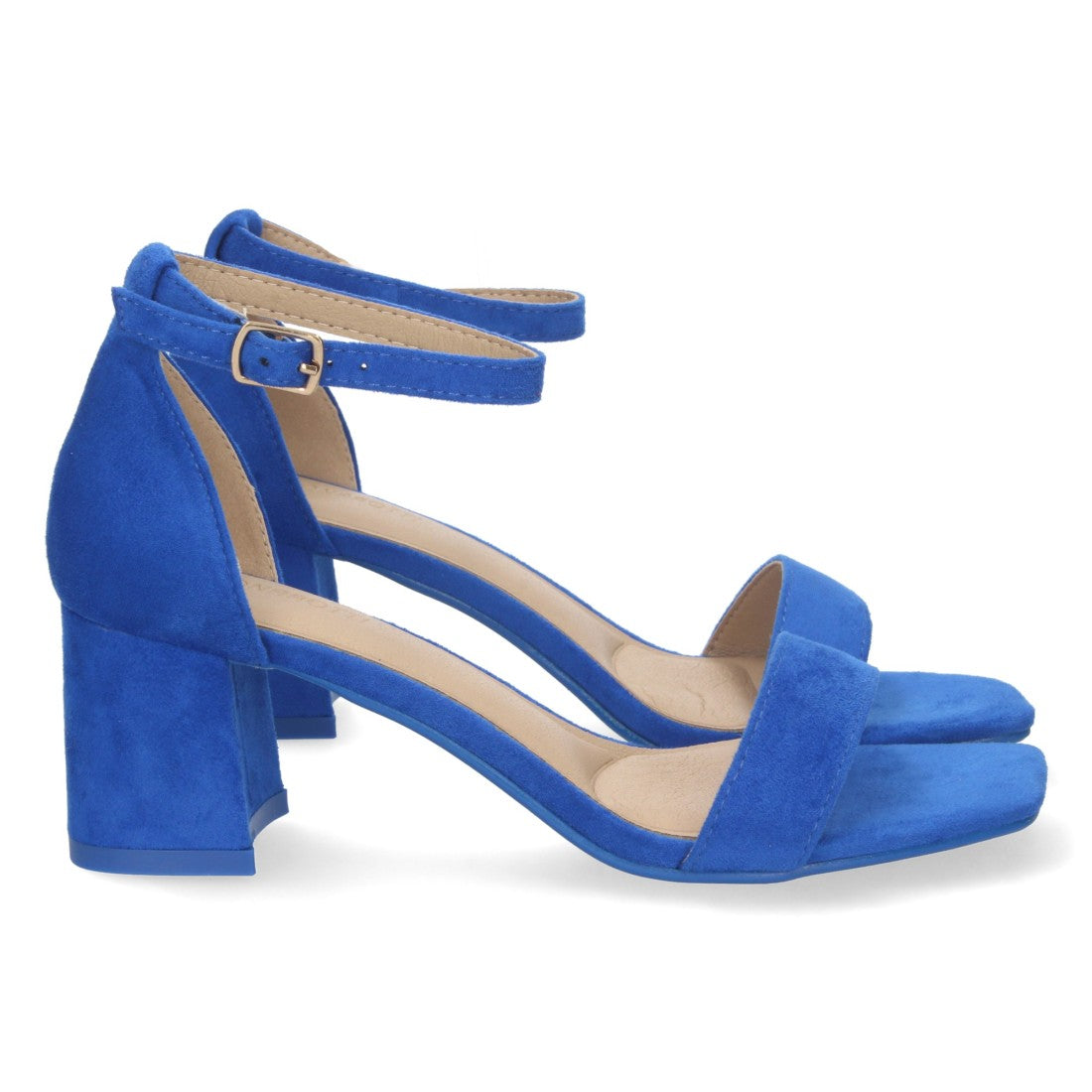 Sandalias Azules Mujer Elegantes Tacón Fiesta