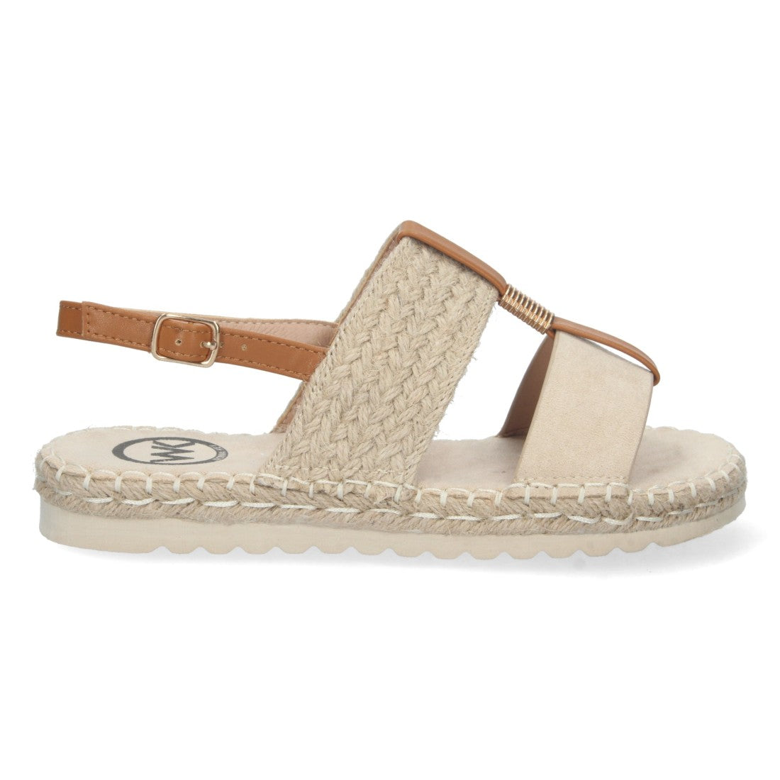 Sandalias Beige Mujer Elegantes Verano