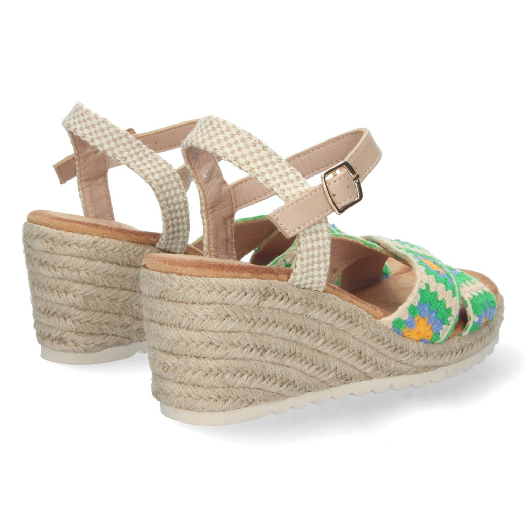Sandalias Verdes Mujer Verano Elegantes