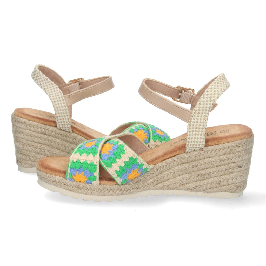 Sandalias Verdes Mujer Verano Elegantes