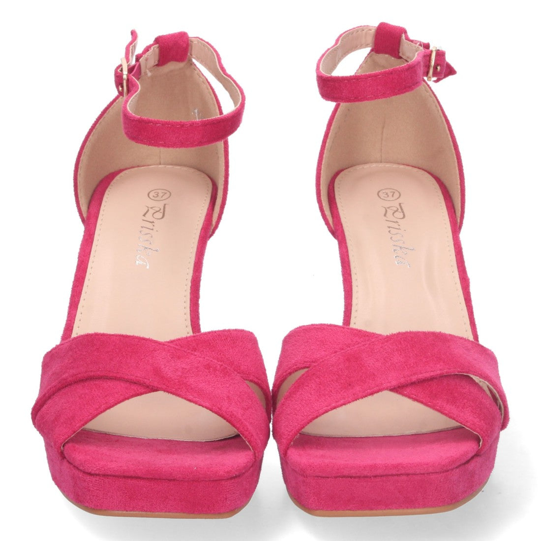 Sandalias Fucsia Mujer Elegantes Verano