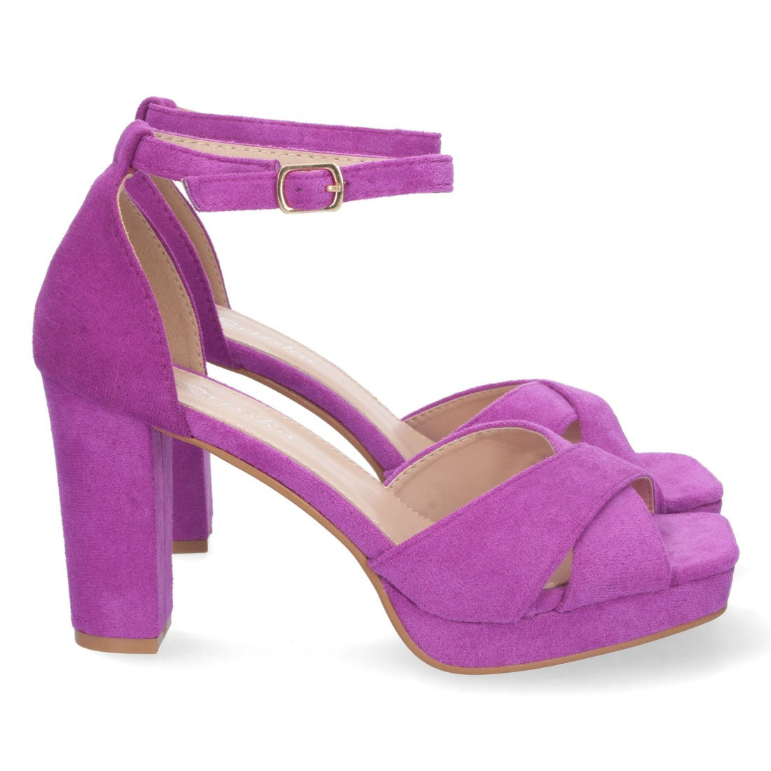 Sandalias Lilas Mujer Elegantes Verano