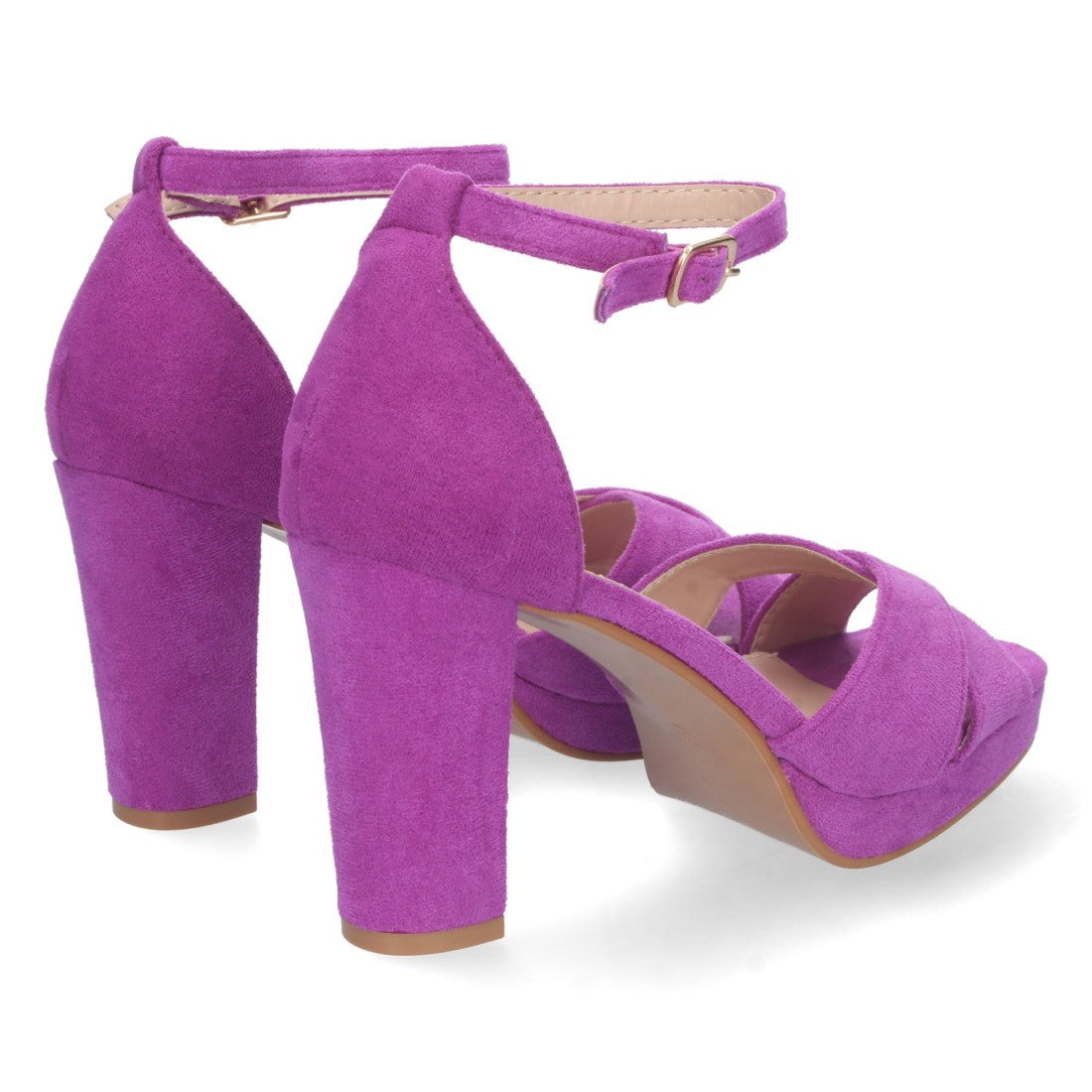 Sandalias Lilas Mujer Elegantes Verano