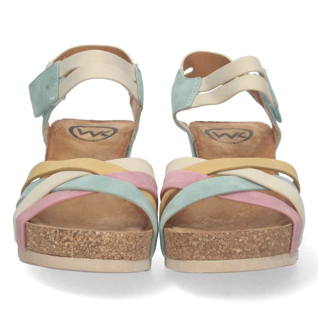 Sandalias Azules Mujer Elegantes Verano