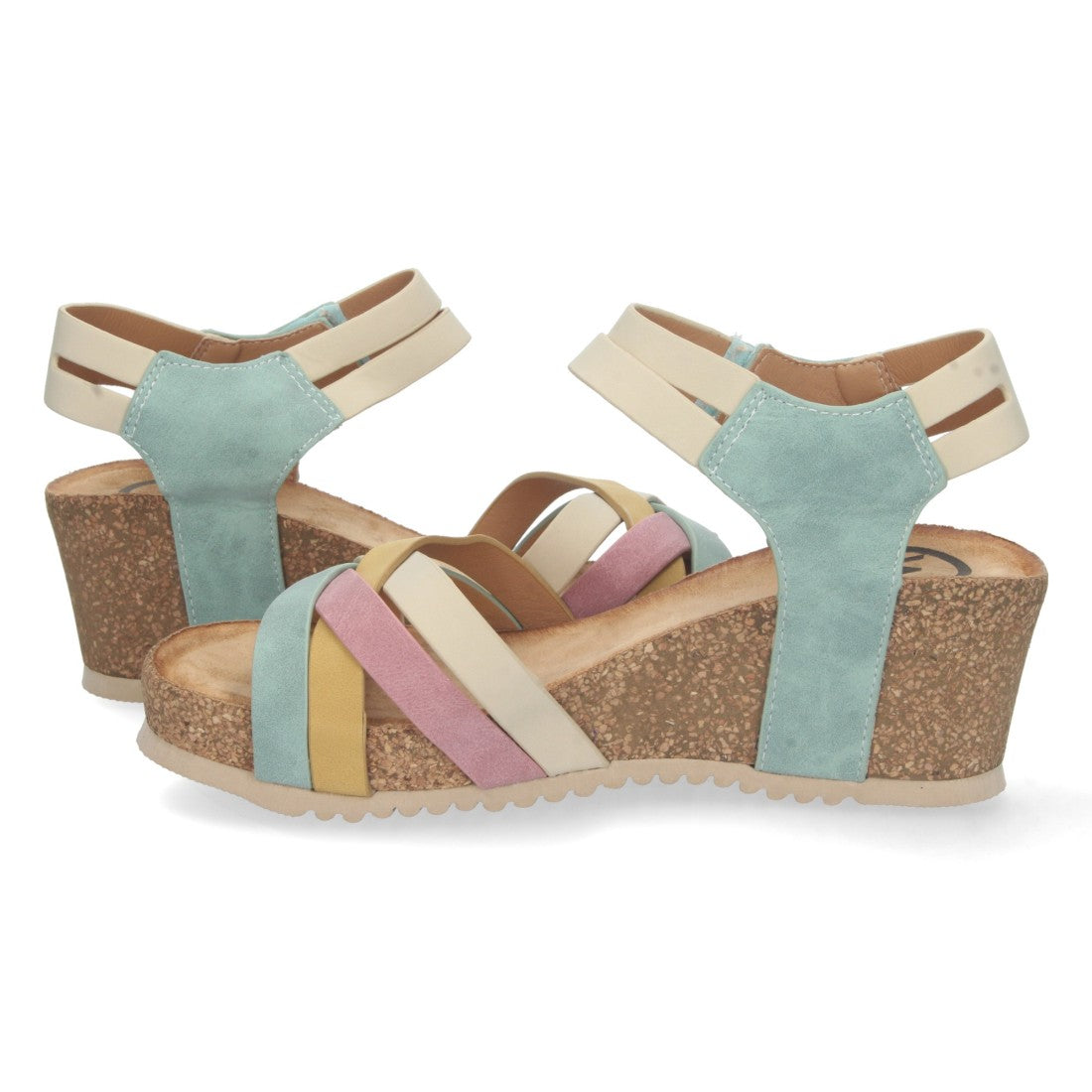 Sandalias Azules Mujer Elegantes Verano