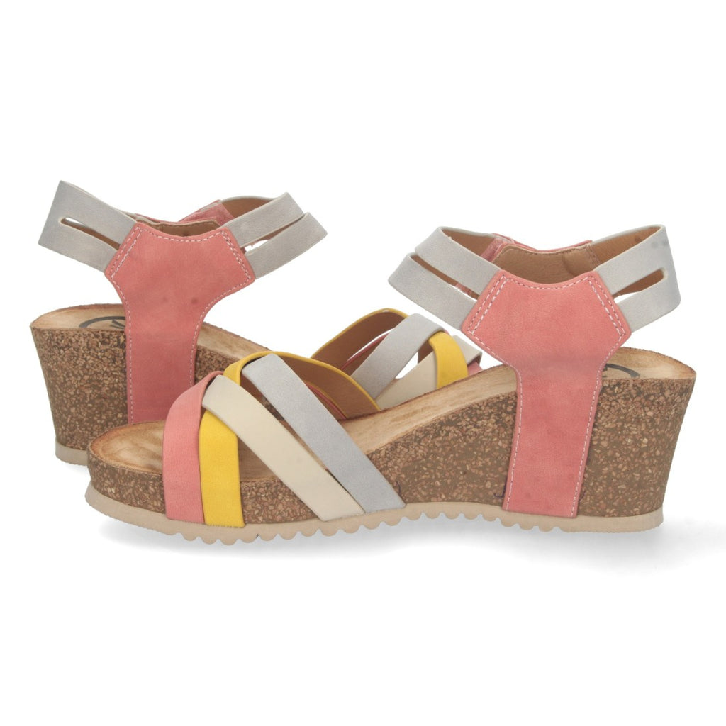 Sandalias Rosas Mujer Elegantes Verano