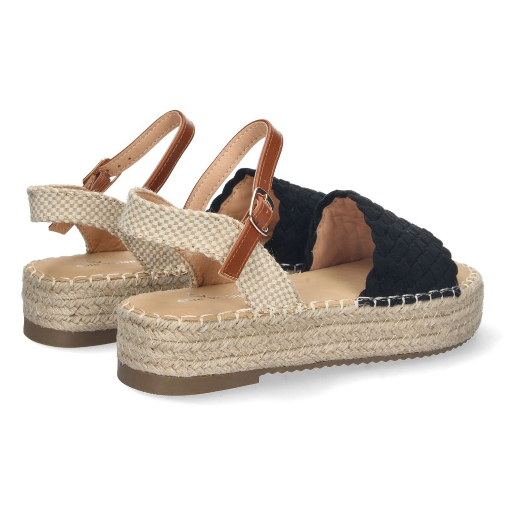 Sandalias Negras Mujer Elegantes Verano