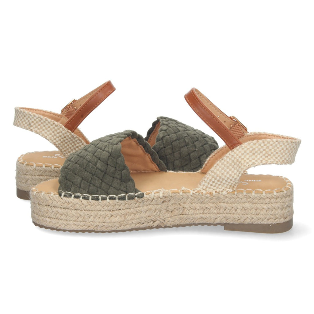 Sandalias Verdes Mujer Elegantes Verano