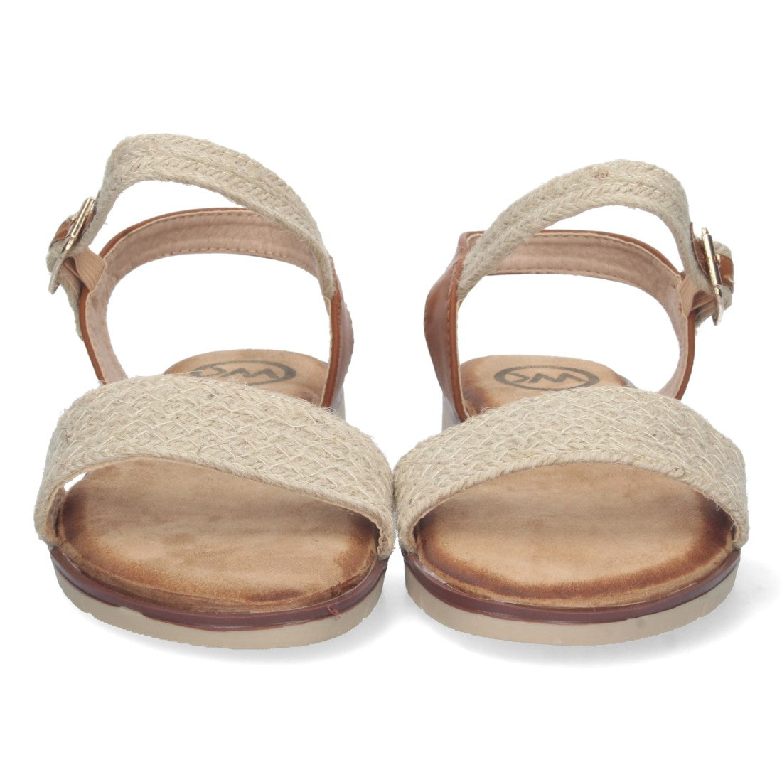 Sandalias Beige Mujer Elegantes Verano