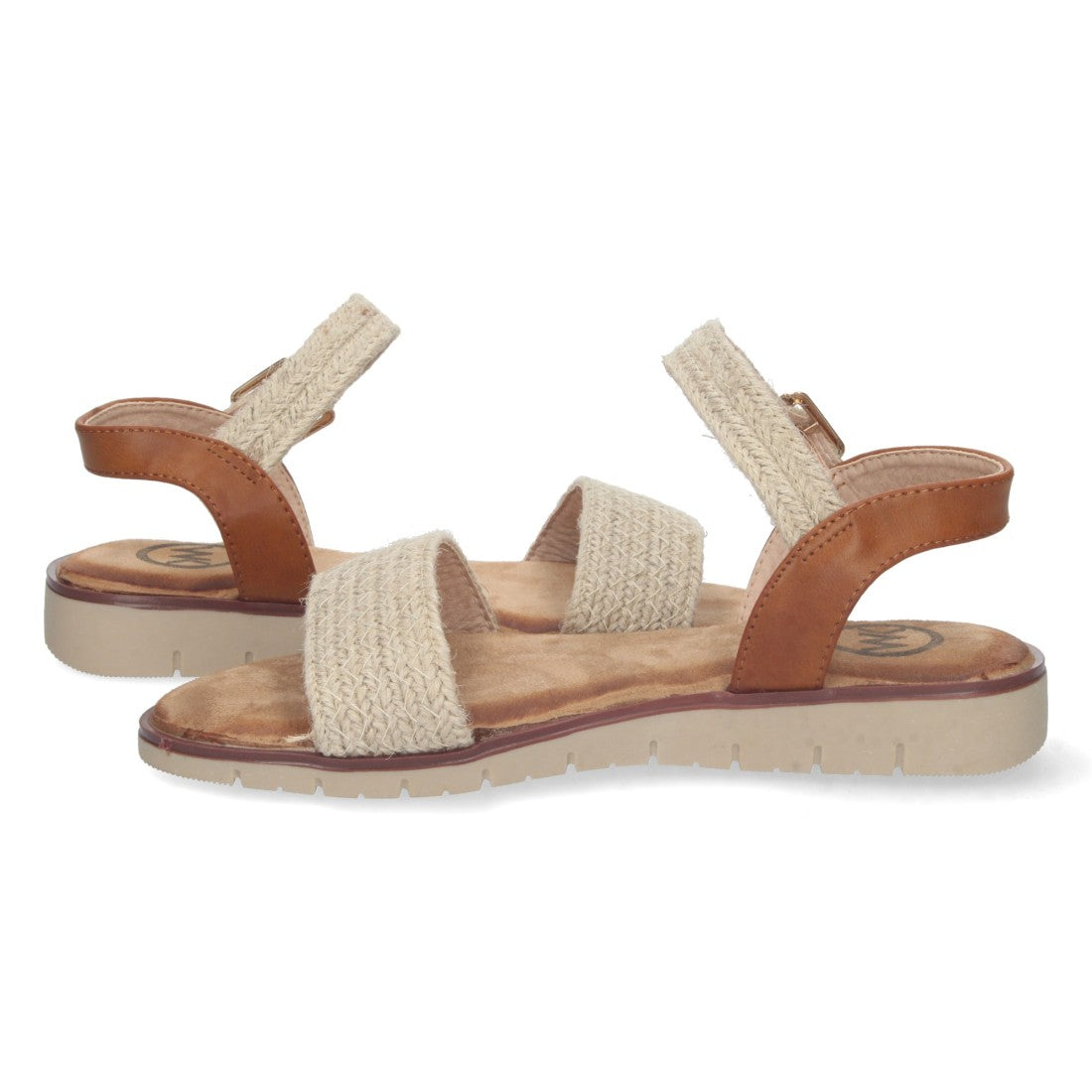 Sandalias Beige Mujer Elegantes Verano