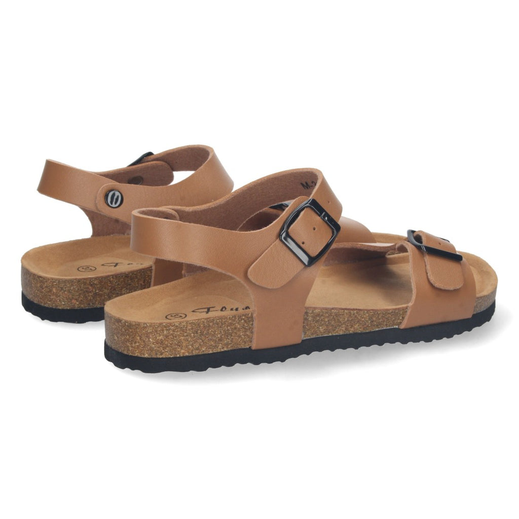 Sandalias Taupe Mujer Elegantes Verano Tiras Cruzadas Cómodas