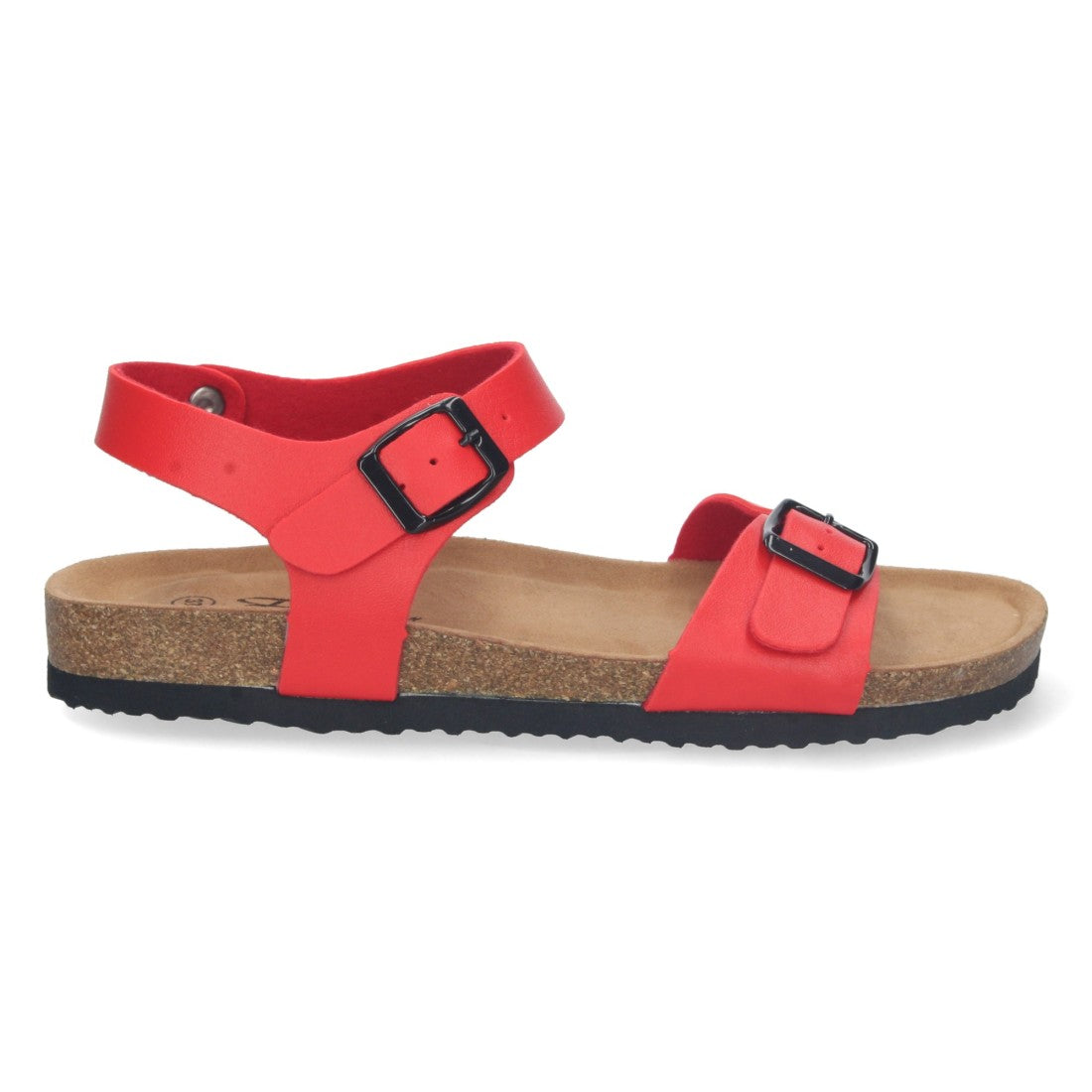 Sandalias Rojas Mujer Elegantes Verano Tiras Cruzadas Cómodas