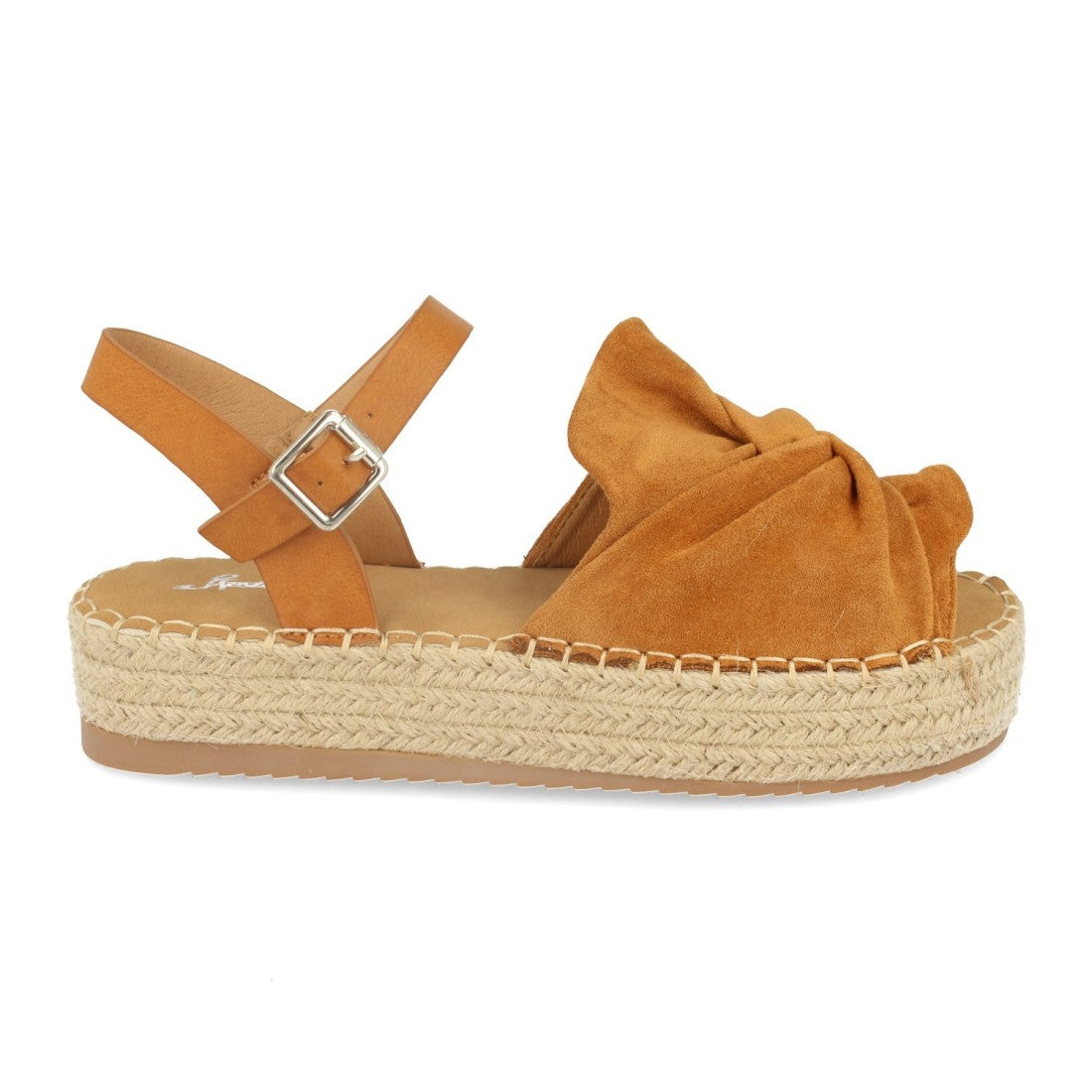 Sandalias Camel Mujer Planas Cómodas