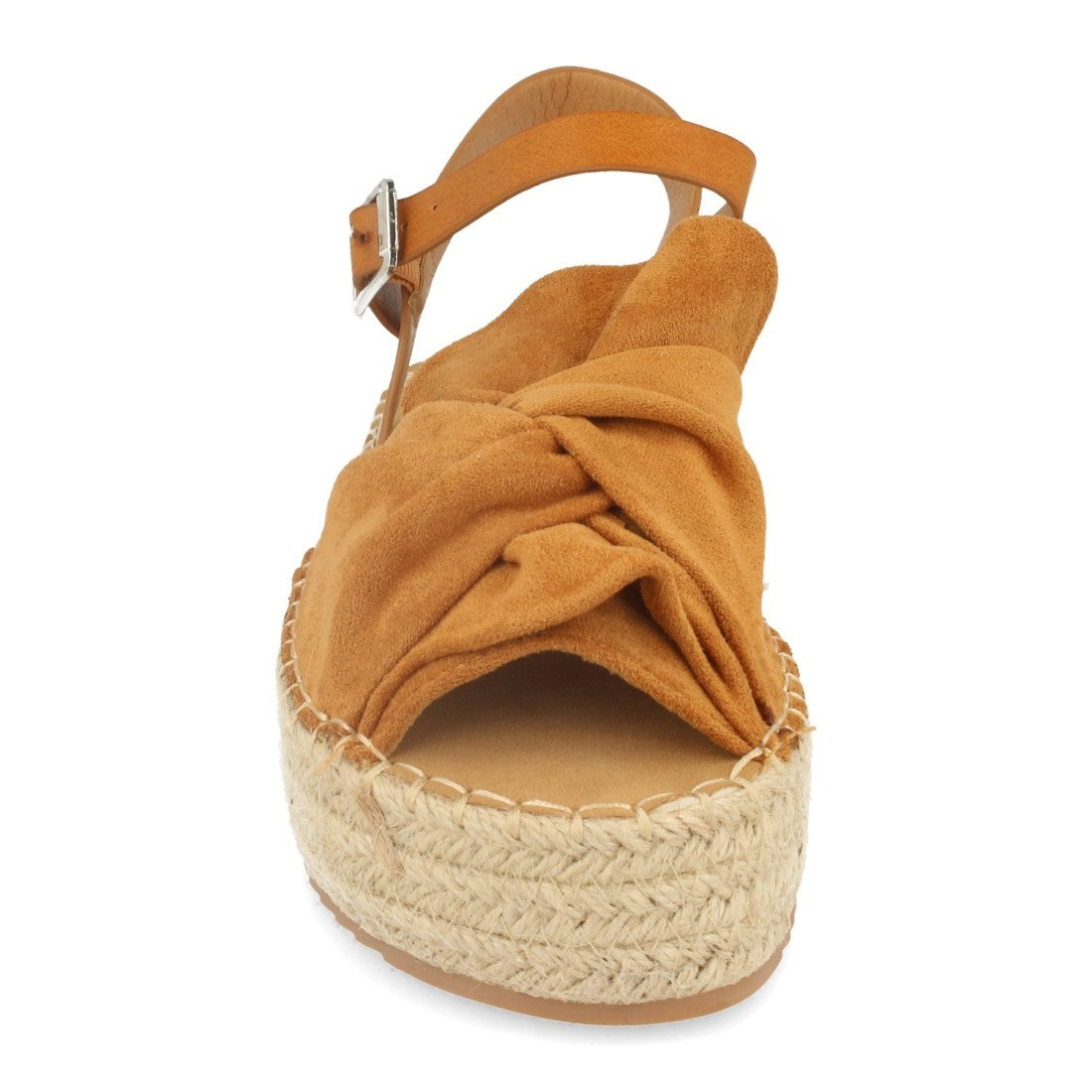 Sandalias Camel Mujer Planas Cómodas