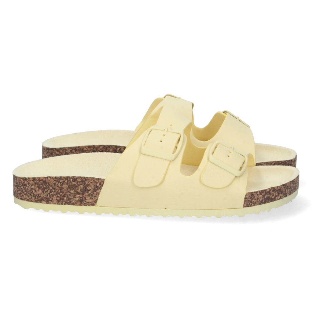 Sandalias Amarillas Mujer Elegantes Verano