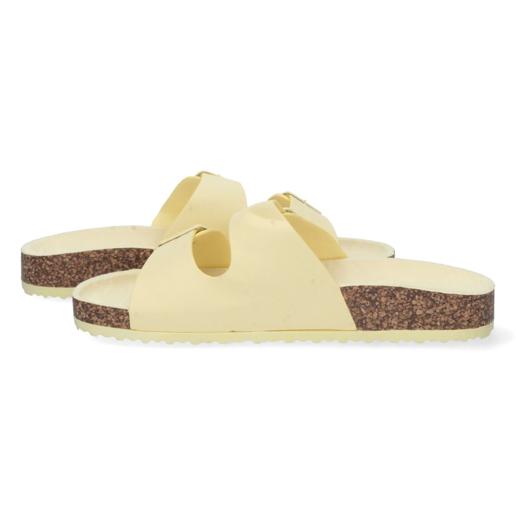 Sandalias Amarillas Mujer Elegantes Verano