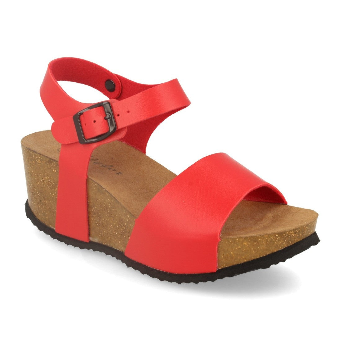 Sandalias Rojas Mujer Elegantes Verano