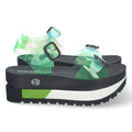 Sandalias Verdes Mujer Elegantes Verano