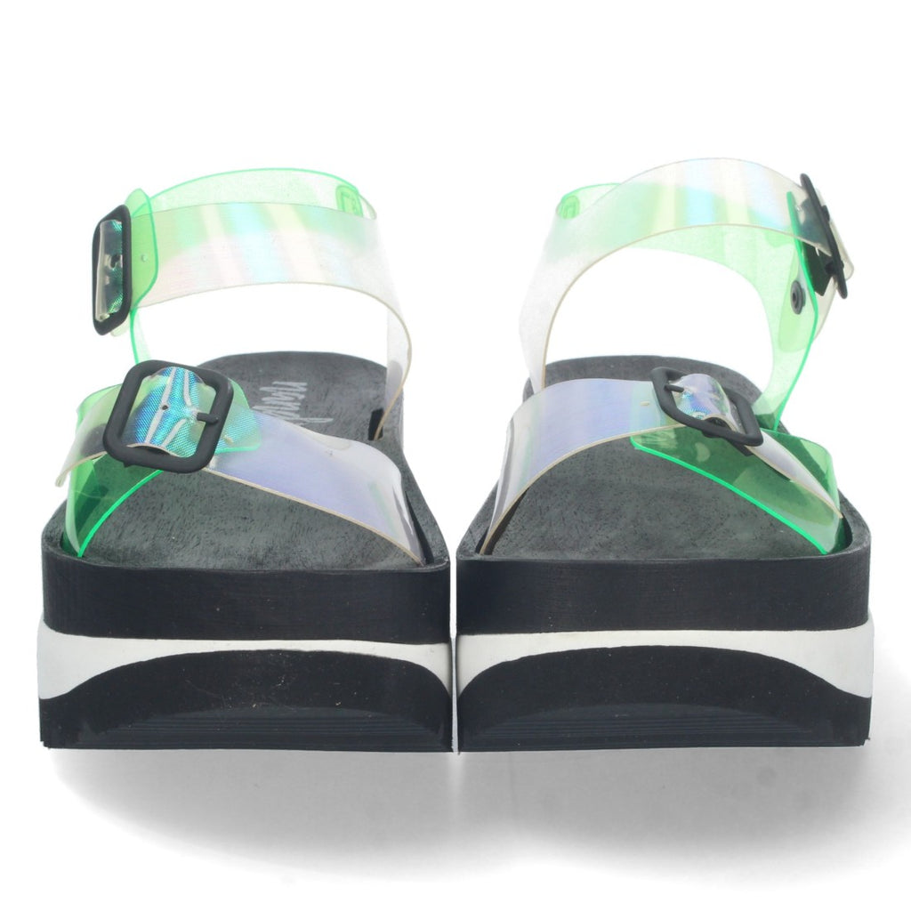 Sandalias Verdes Mujer Elegantes Verano