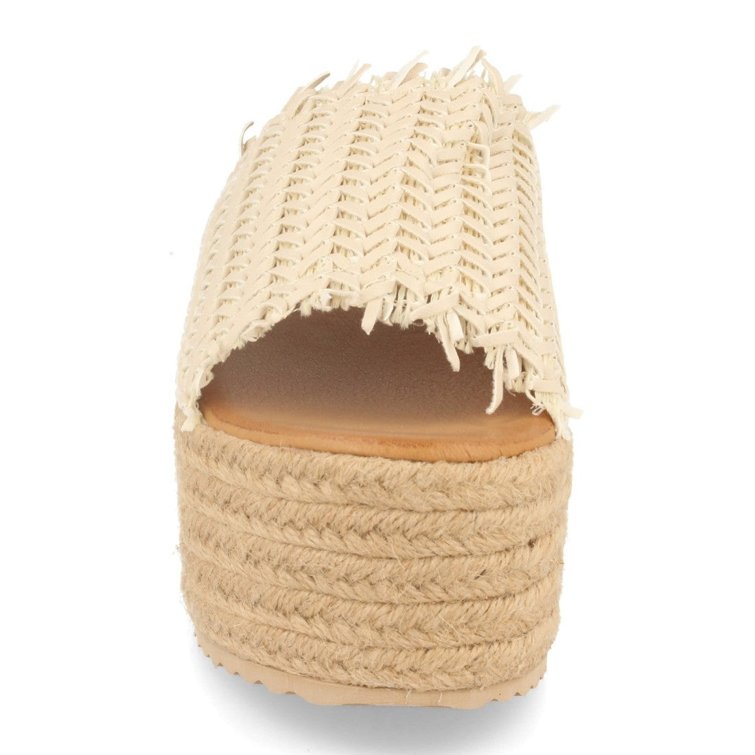 Sandalias Beige Mujer Elegantes Verano