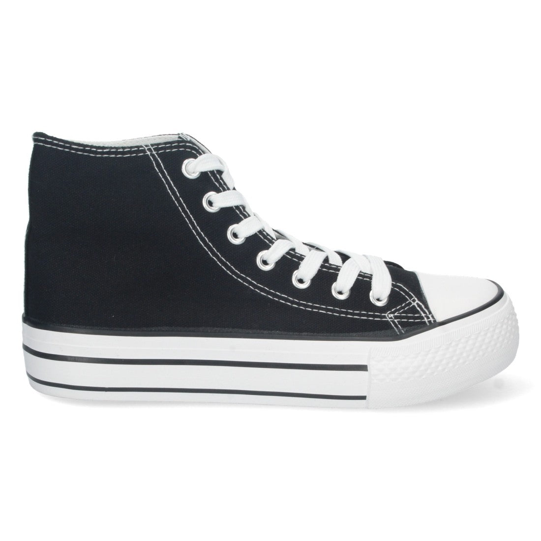 Zapatillas Deportivas Negras Mujer - Elegancia Activa Urbana