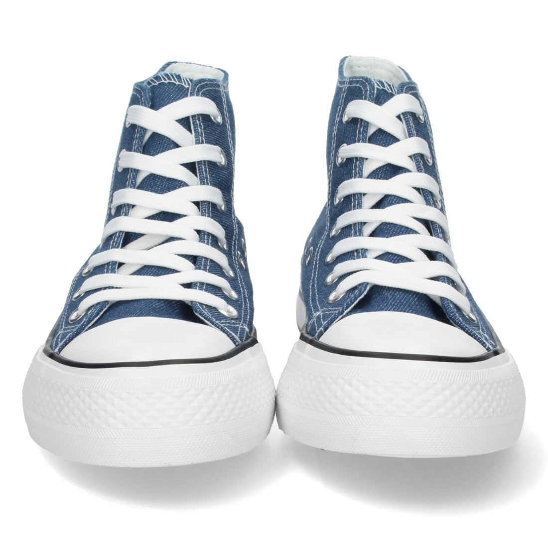 Zapatillas Deportivas Azul Denim Mujer - Estilo Casual Urbano
