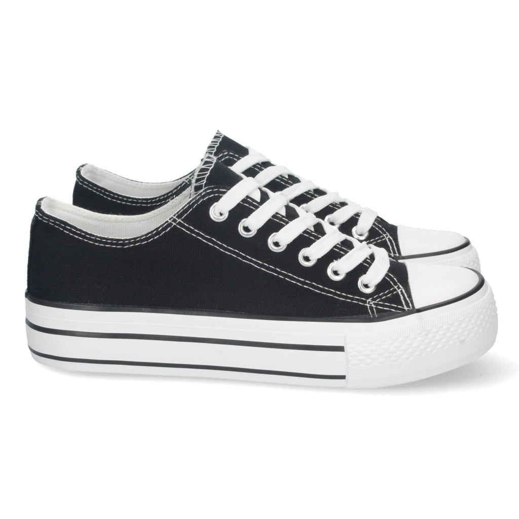 Zapatillas Negras Deportivas - Poder Dinámico