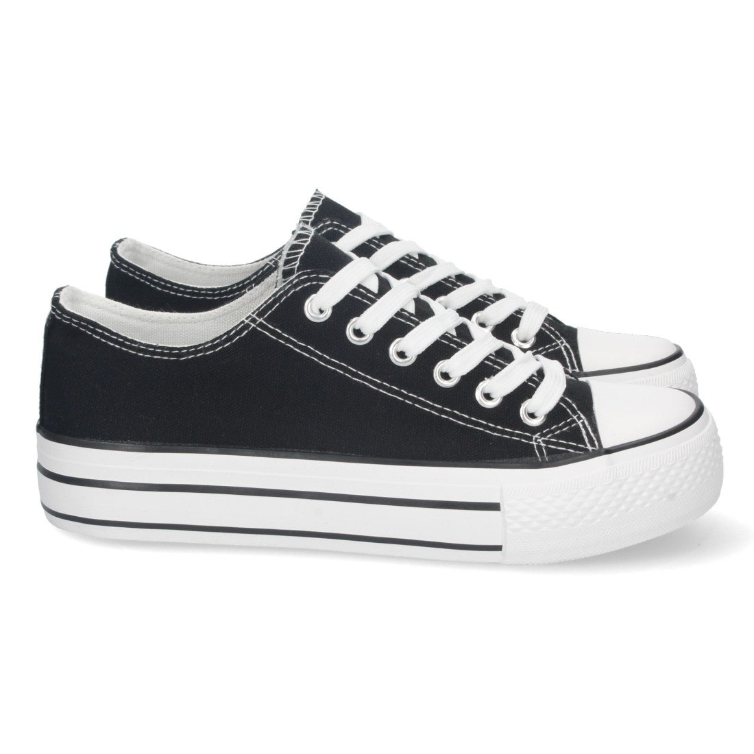 Zapatillas Negras Deportivas - Poder Dinámico