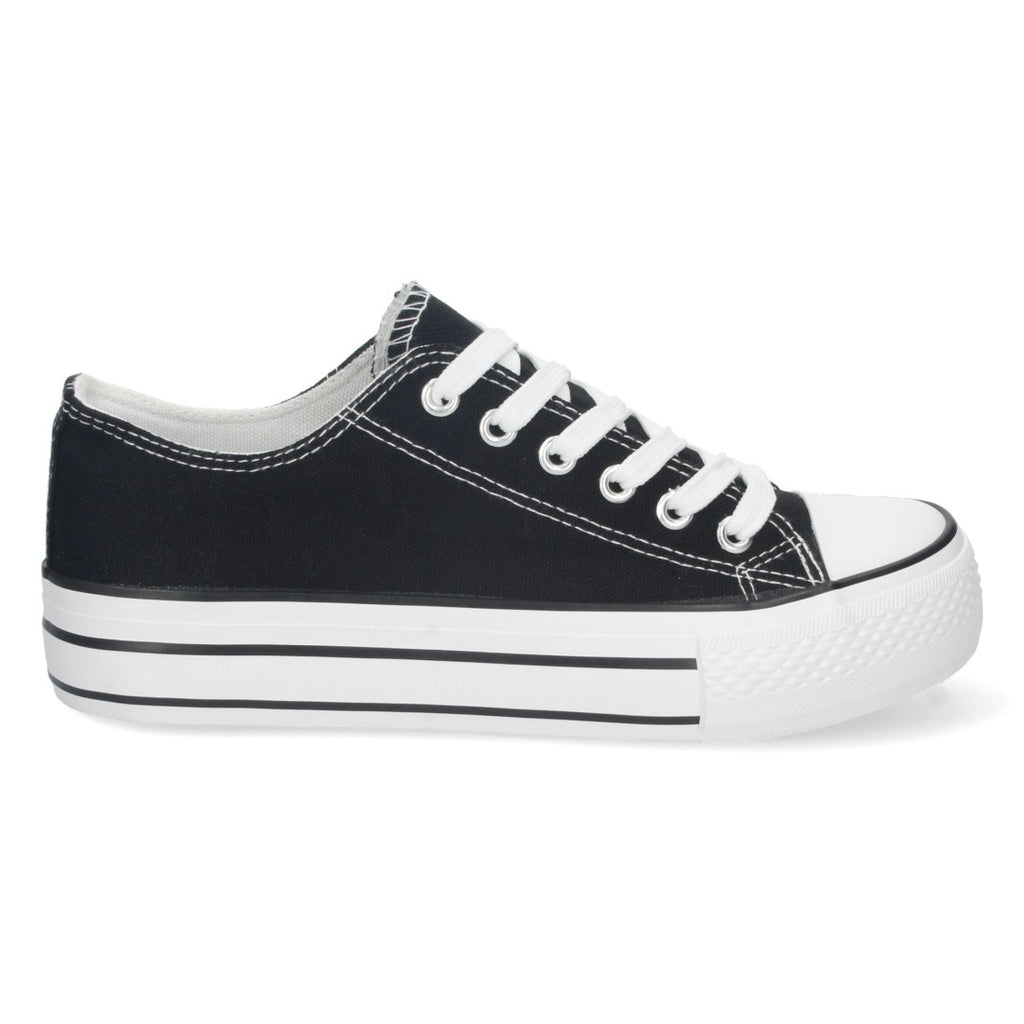 Zapatillas Negras Deportivas - Poder Dinámico
