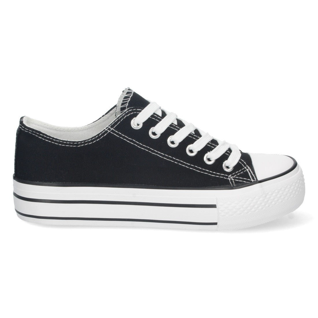 Zapatillas Negras Deportivas - Poder Dinámico