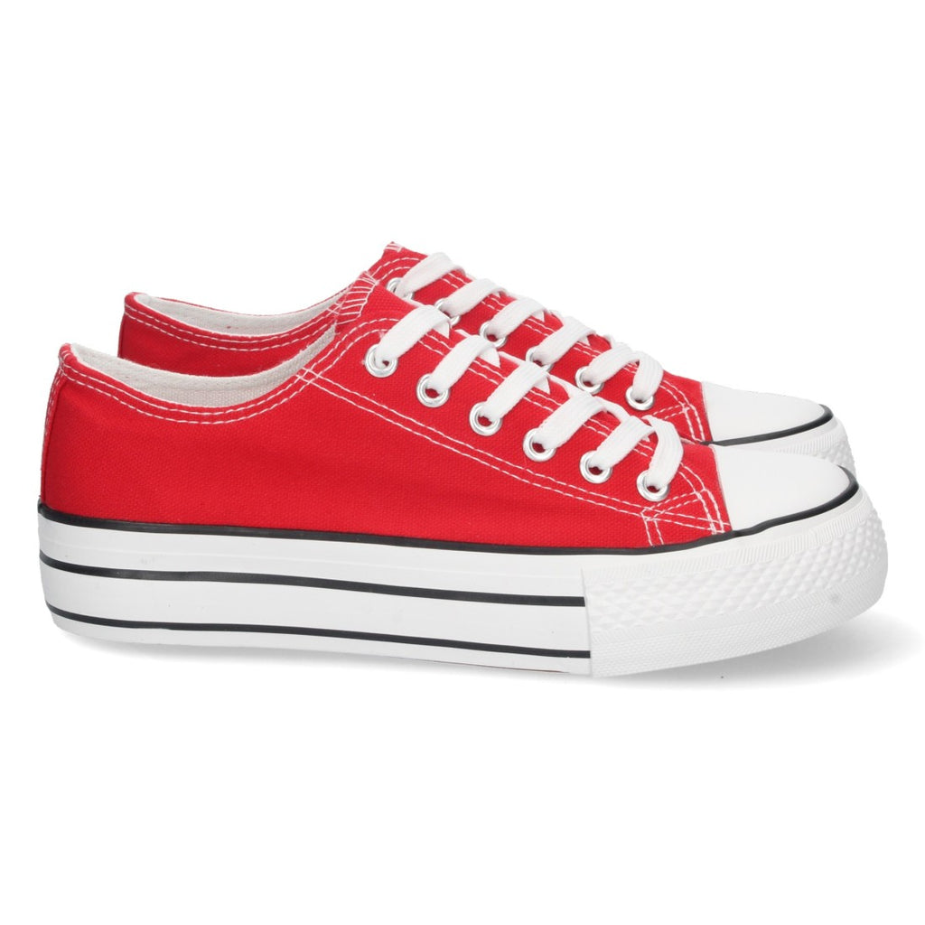 Zapatillas Deportivas Rojas Mujer - Energía Pasión Urbana