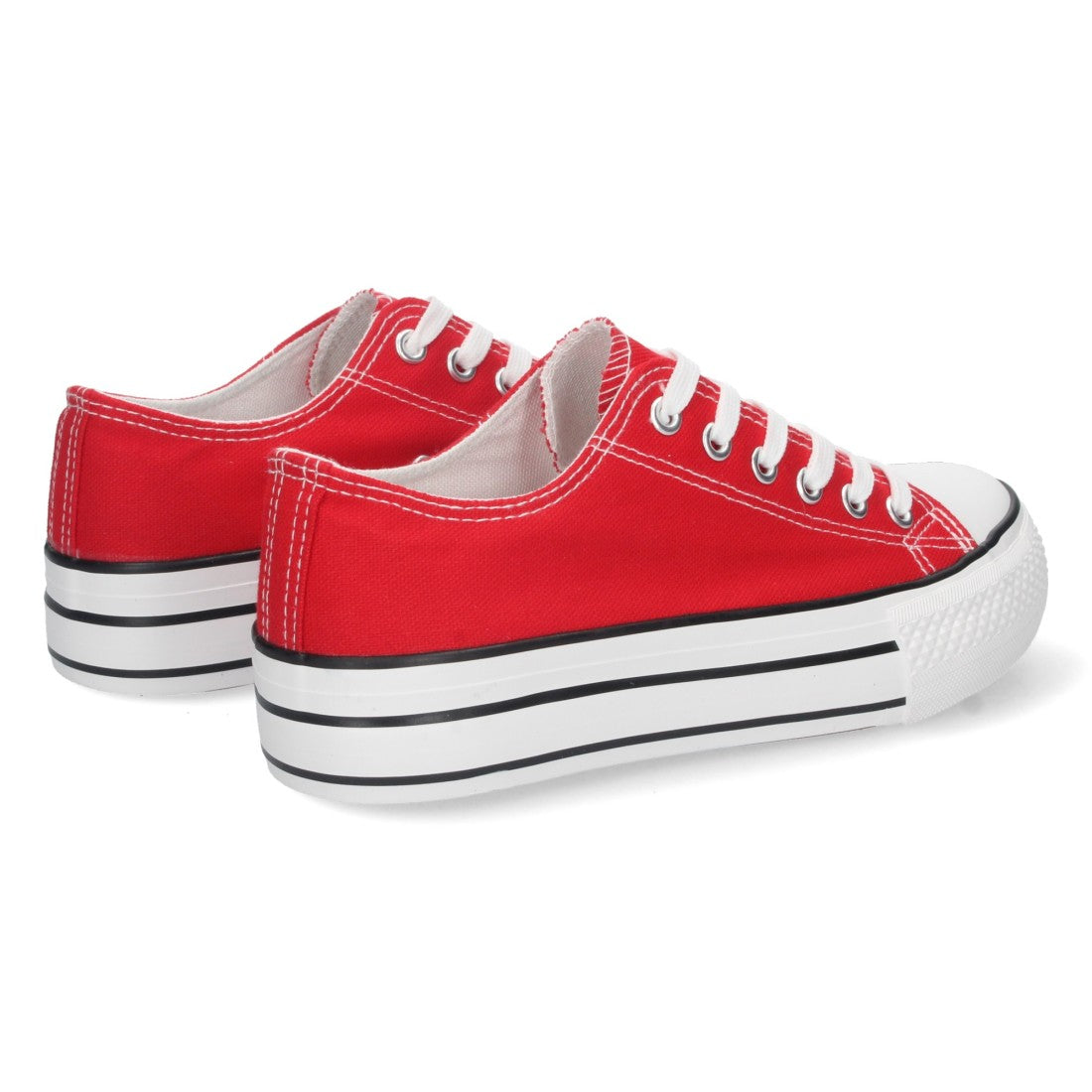 Zapatillas Deportivas Rojas Mujer - Energía Pasión Urbana
