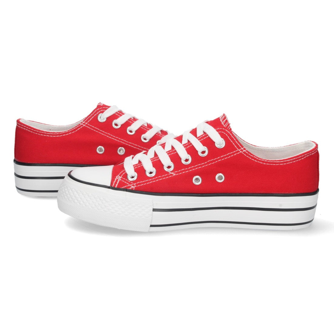 Zapatillas Deportivas Rojas Mujer - Energía Pasión Urbana