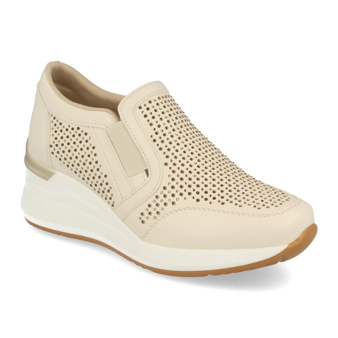 Zapatillas Beige Casual - Elegancia Neutra