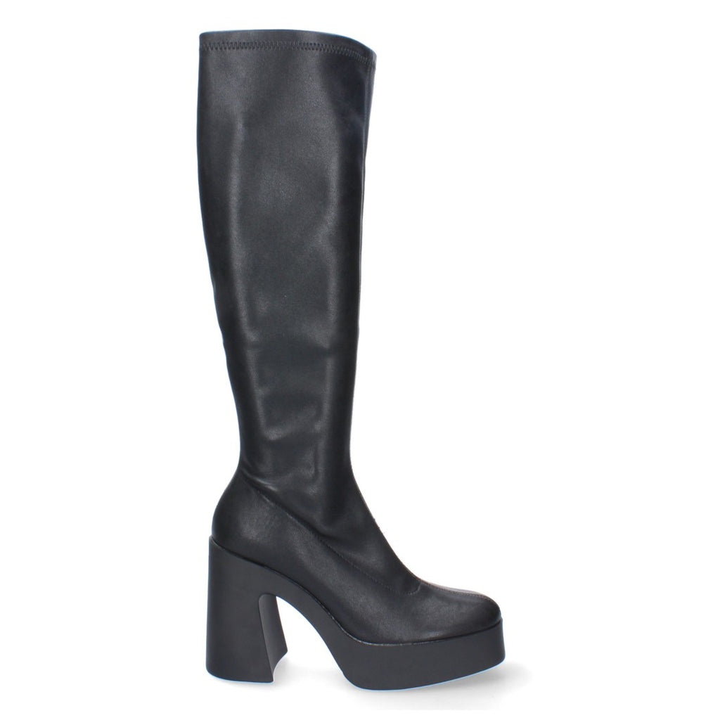 Botas Negras Cómodas con Cremallera