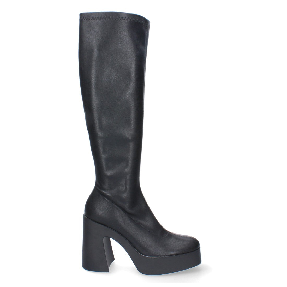 Botas Negras Cómodas con Cremallera