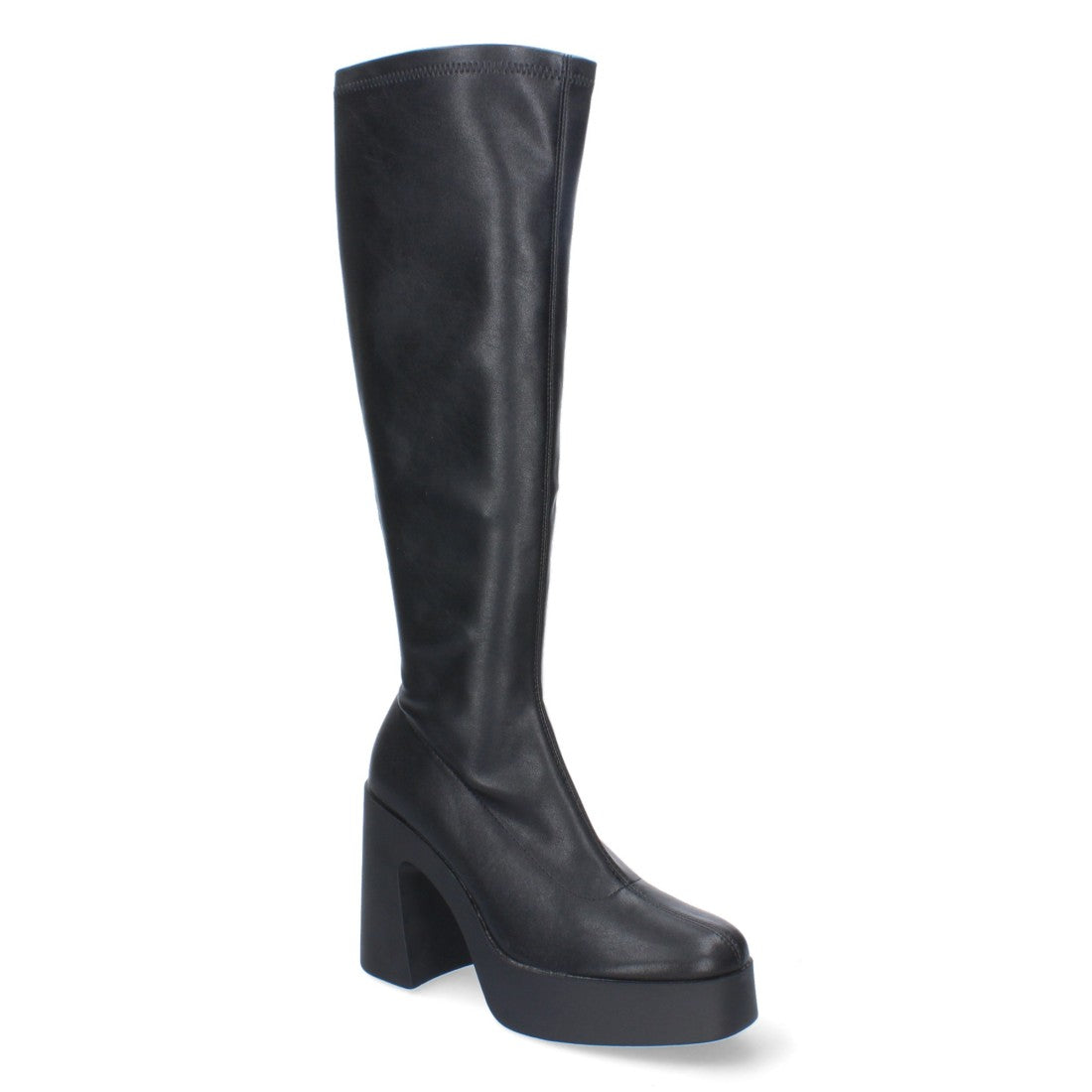 Botas Negras Cómodas con Cremallera