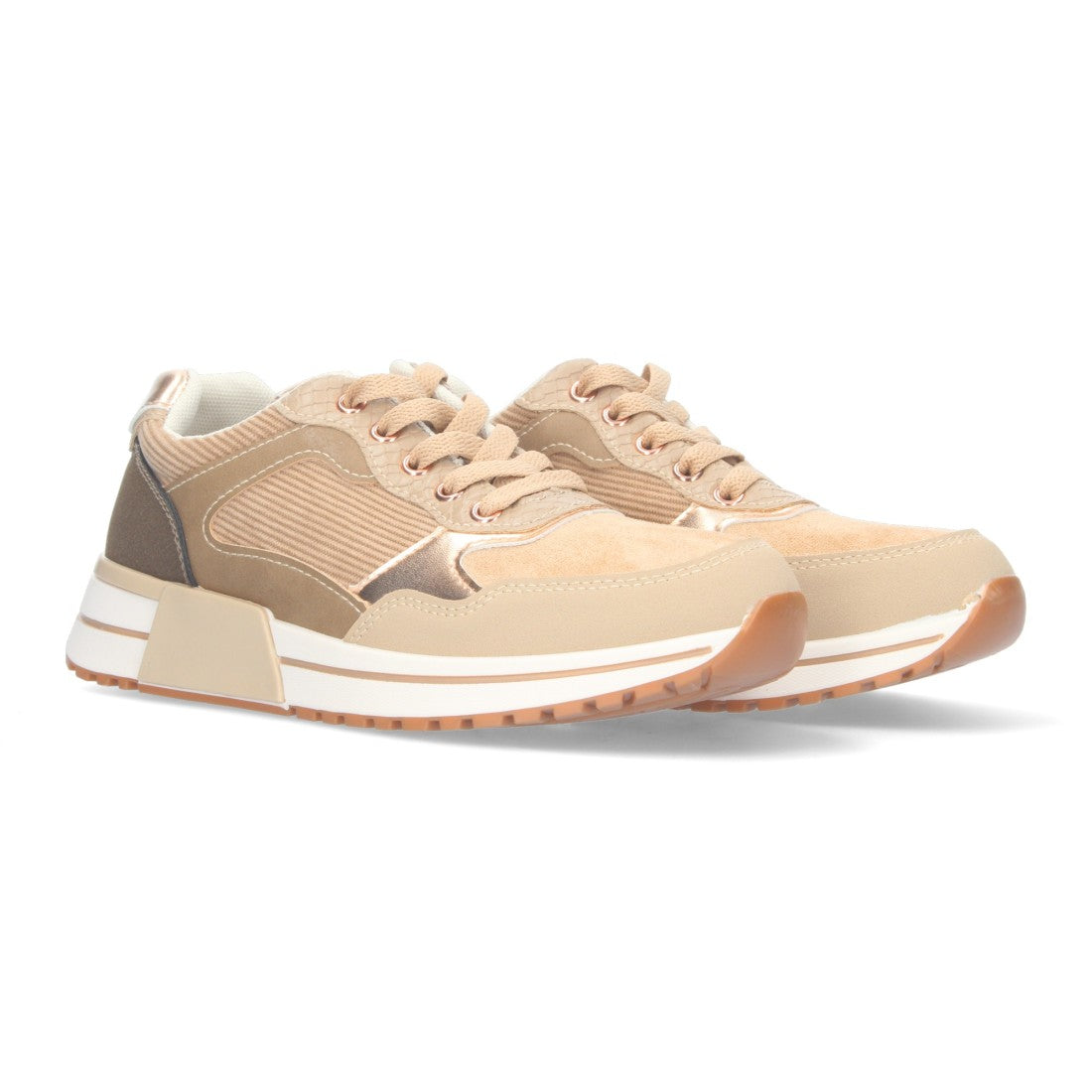 Damen-Sneaker in Khaki | Natürlicher Charakter und urbaner Stil