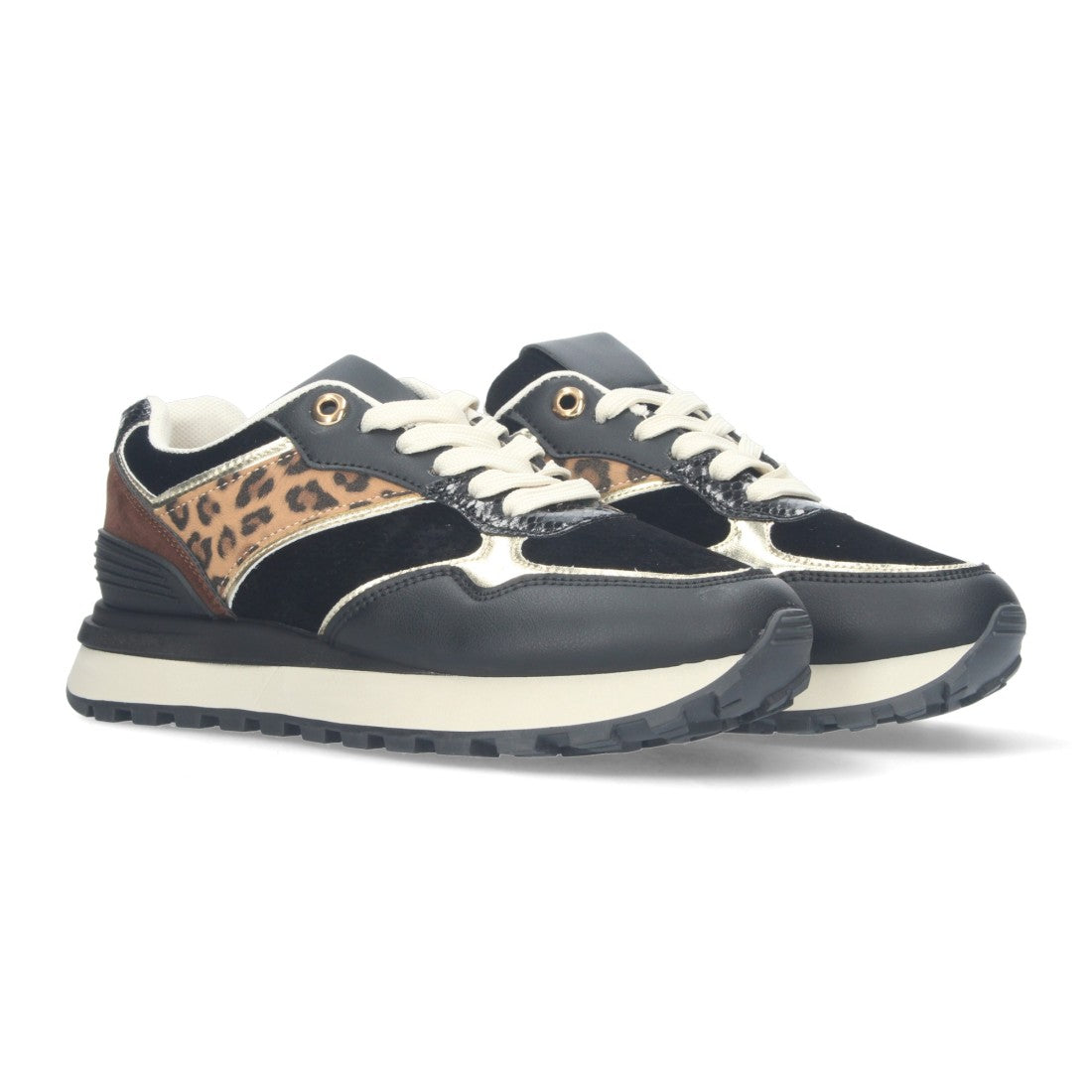 Zapatillas Negras Deportivas - Elegancia Atemporal