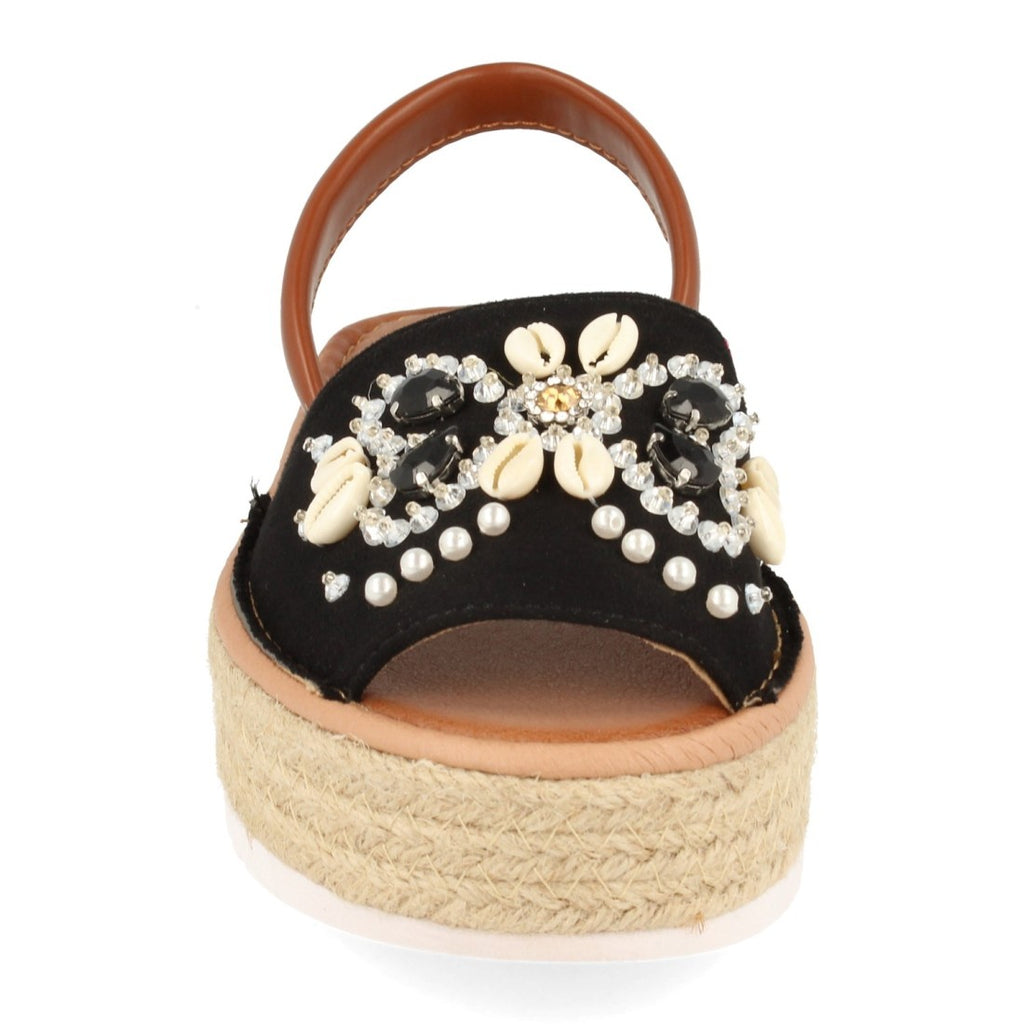 Sandalias Negras Mujer Verano Elegantes
