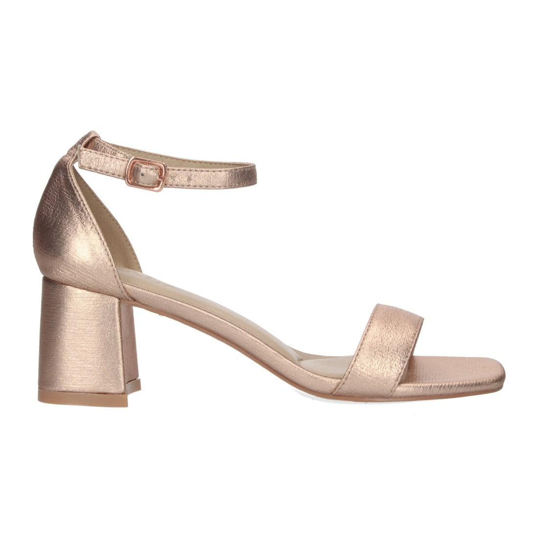 Sandalias Champán Mujer Elegantes Fiesta