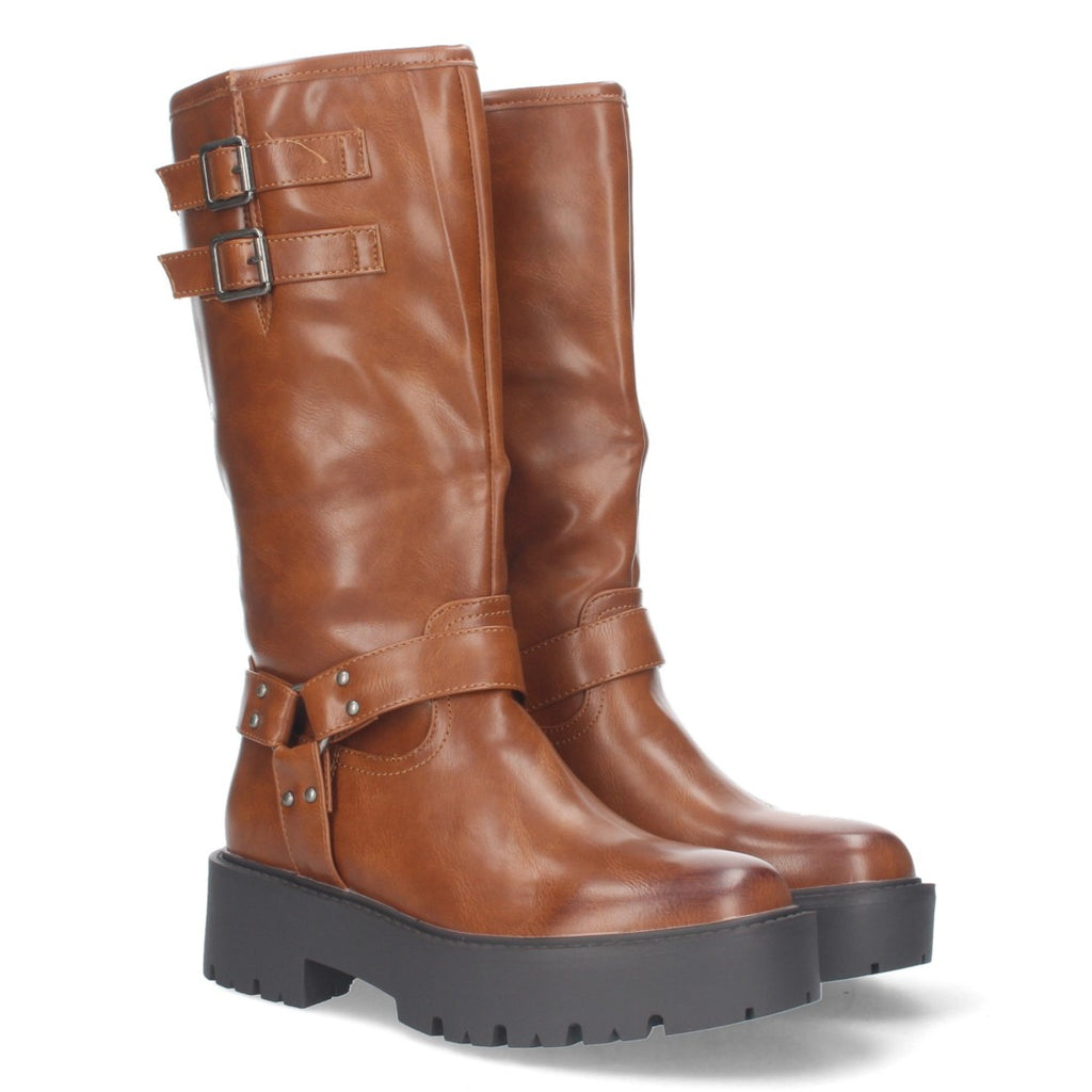 Botas Camel Altas - Sofisticación Cálida