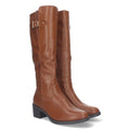 Botas Altas con Hebilla Superior - Camel (34.5cm)
