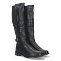 Botas Altas Elegantes con Hebilla - Negro (37cm)