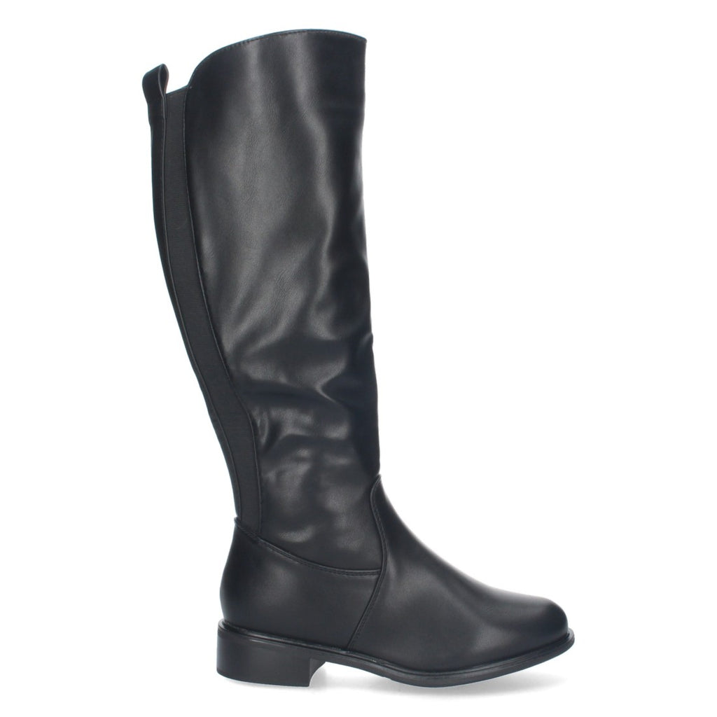 Botas Altas Lisas Elegantes - Negro (38.5cm)