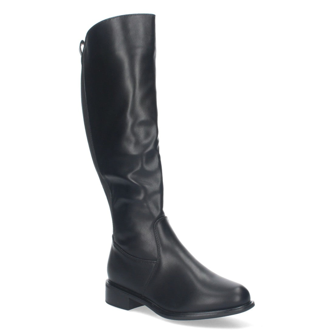 Botas Altas Lisas Elegantes - Negro (38.5cm)